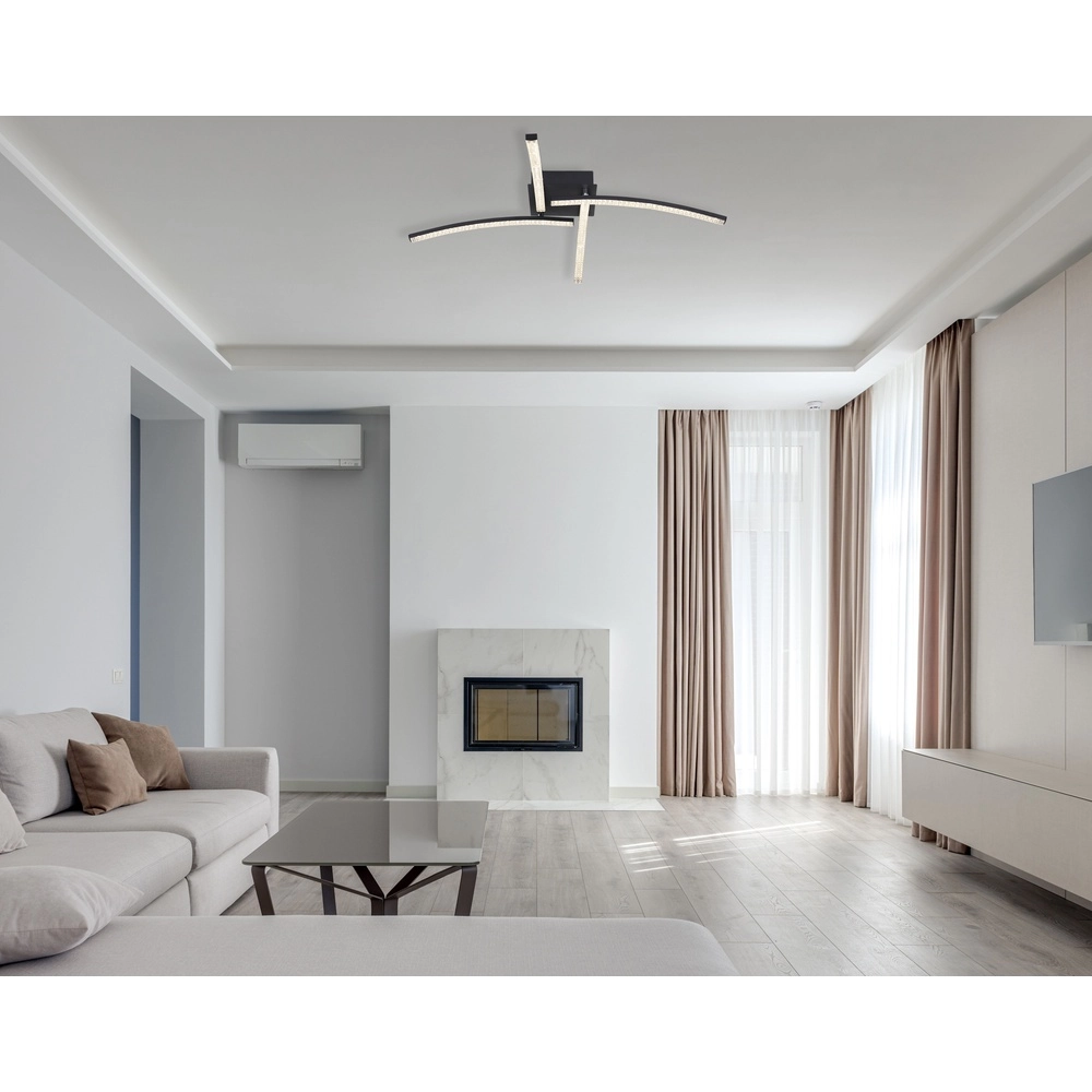 Design-Deckenlampe Jules Schwarz Globo 9007371421602