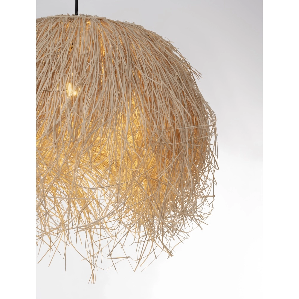 Rattan Pendelleuchte Jaunet Ø 65cm Lyora 5212017465597