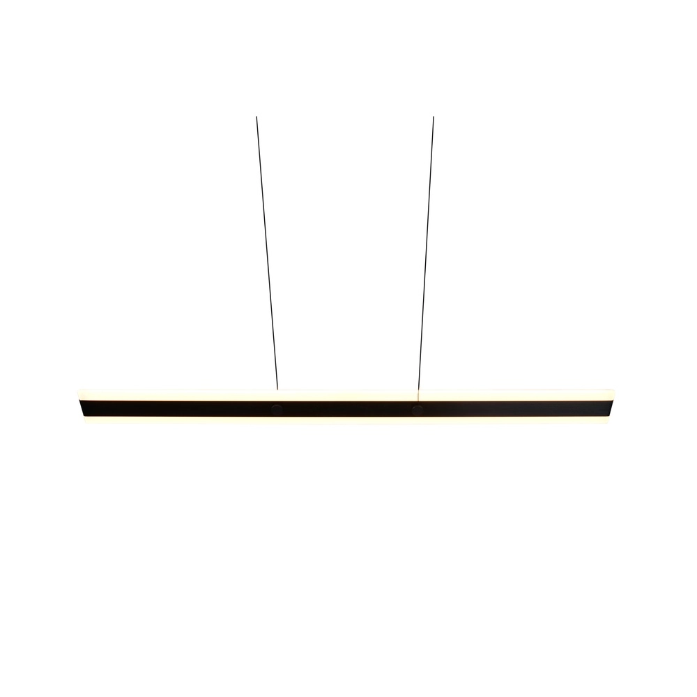 Moderne Pendelleuchte Arcola 115cm schwarz Trio 4017807661972