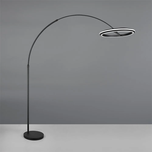 Stehlampe Amador Schwarz Trio 4017807688160