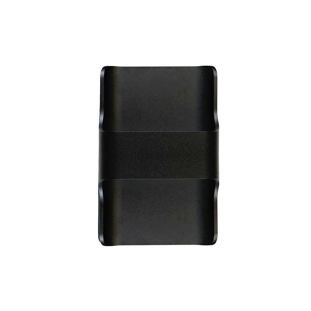 LED-Außenlampe Dallas Oben - Unten schwarz