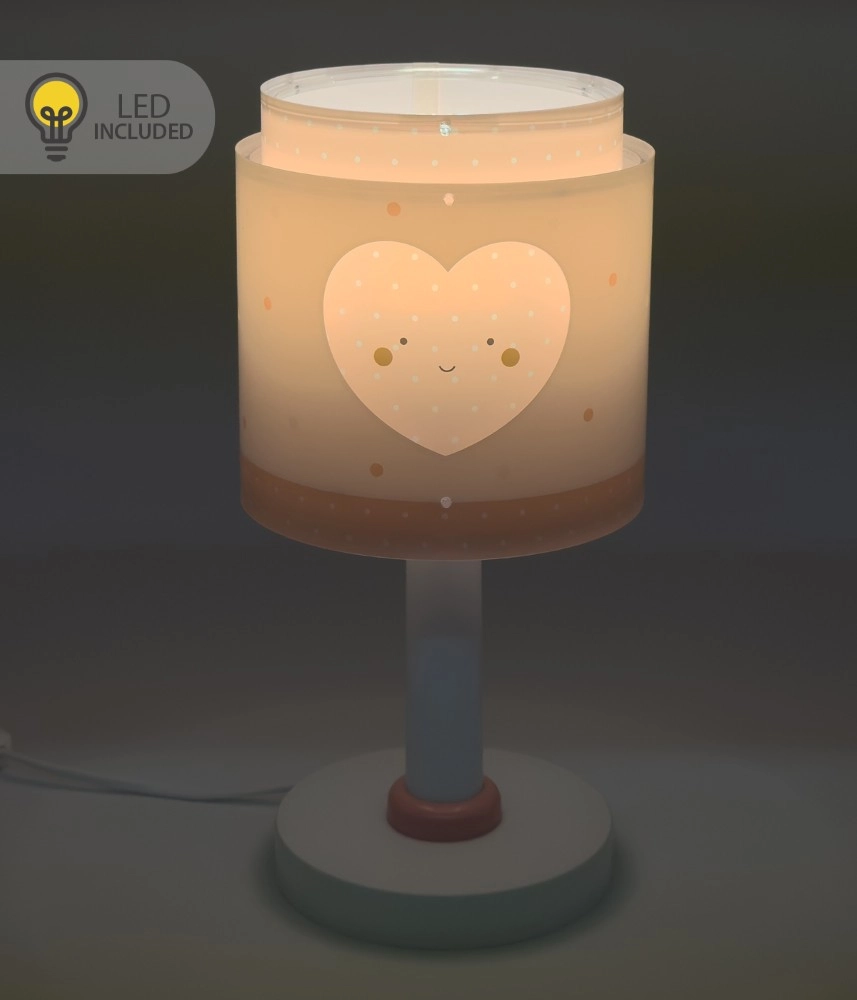 Tischlampe Baby Dreams Pinkes Leuchten im Dunkeln Dalber 8420406002606