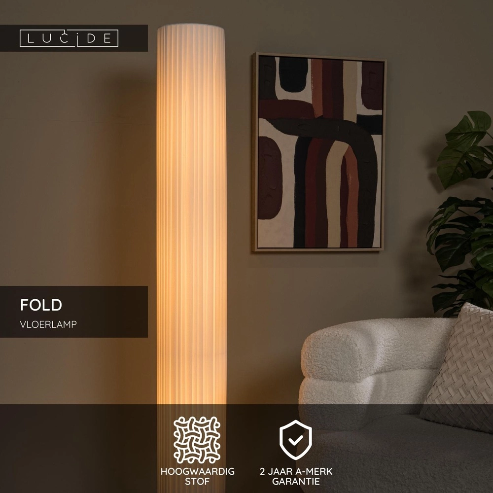 Design-Stehlampe Fold Ø 20cm x 160cm Lucide 5411212212139