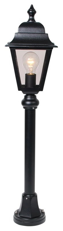 Classic terrace lamp Quadrana 78cm black