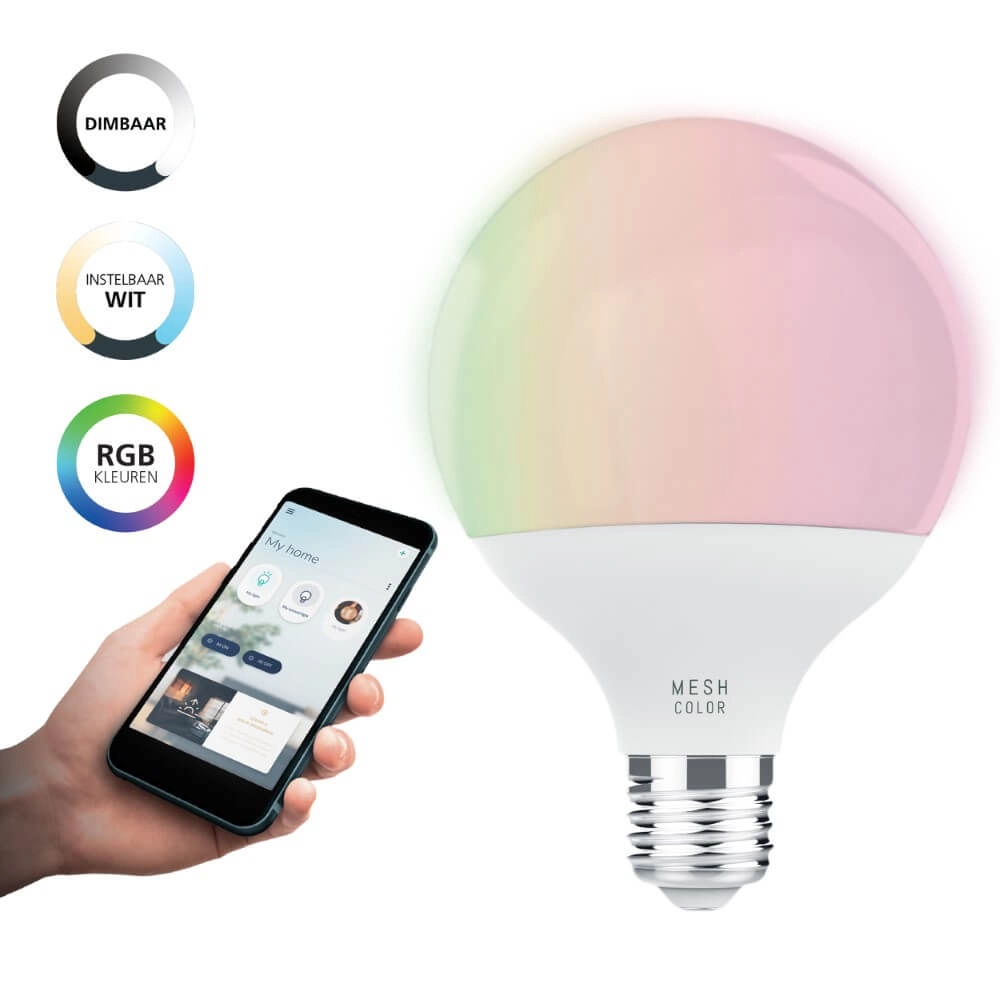LED-Lampe Zigbee - E27 - 13.5 watt - 2700-6500K - G95 Eglo 9002759122546