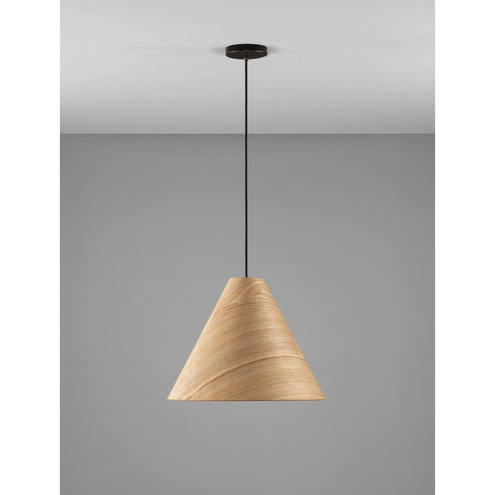 Pendelleuchte aus Holz Elysian Ø 45cm Lyora 5212017468253