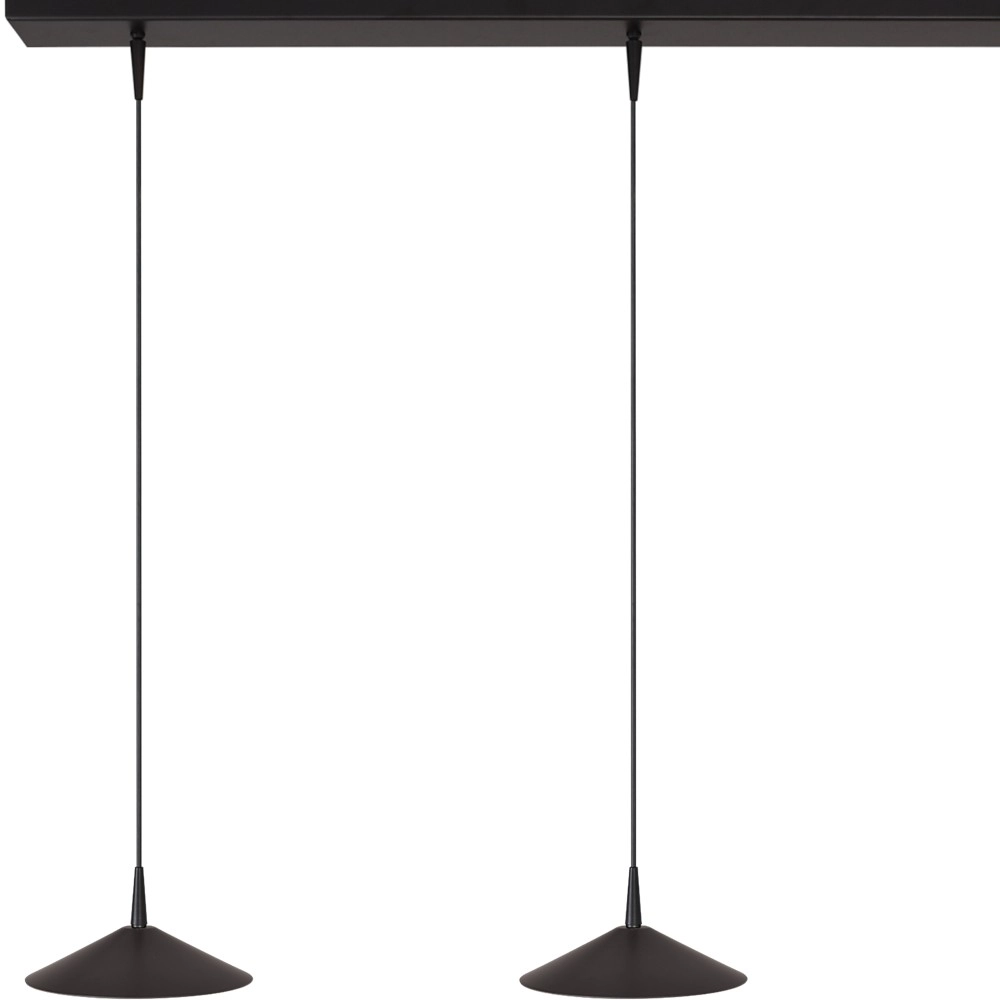 3-Licht Pendellampe Ceppo schwarze Ø 18 cm Masterlight 8718121350875