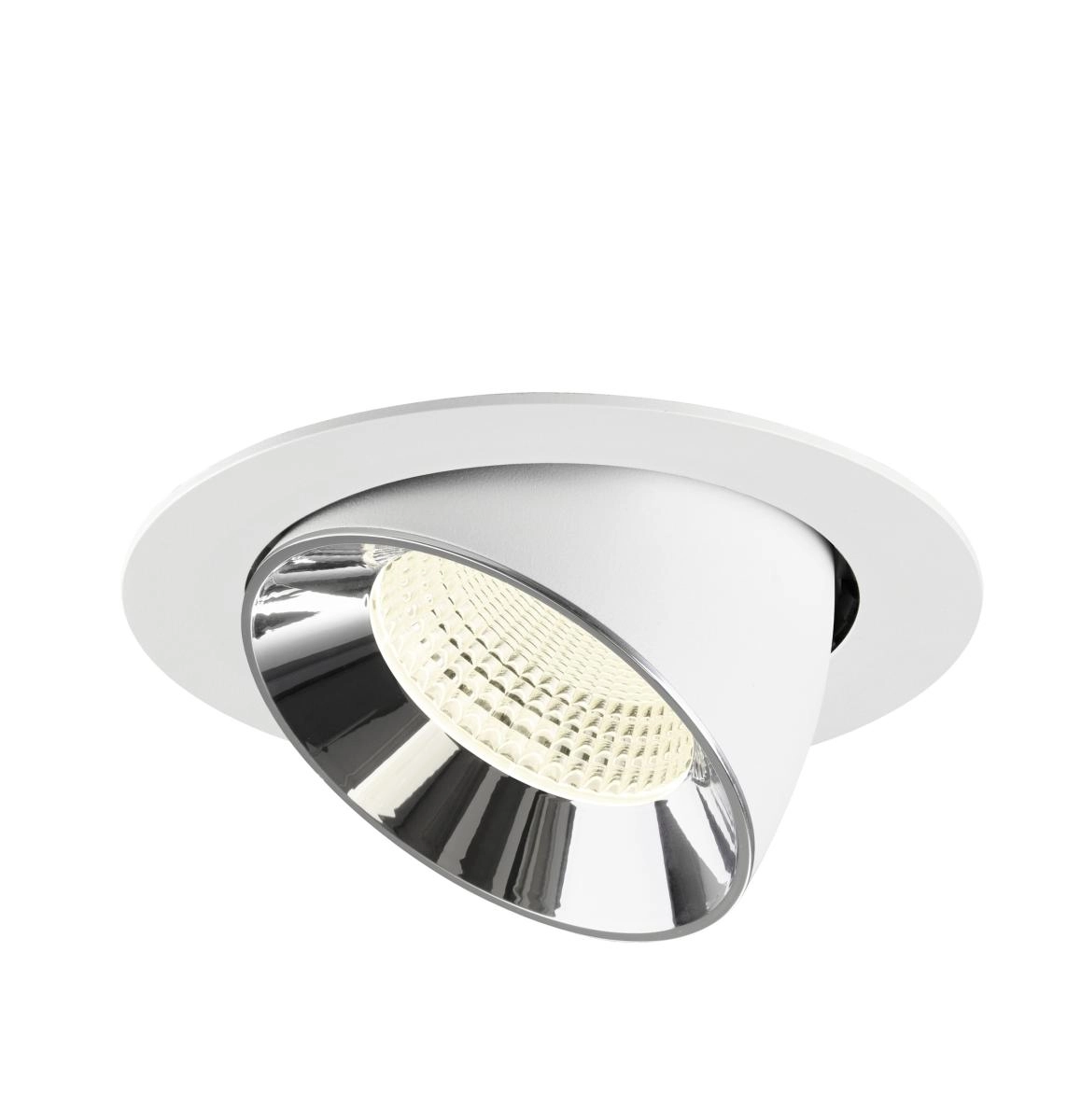 Einbau-Strahler Numinos Gimble XL weiß/chrom 4000K - 55gr SLV 4024163308373