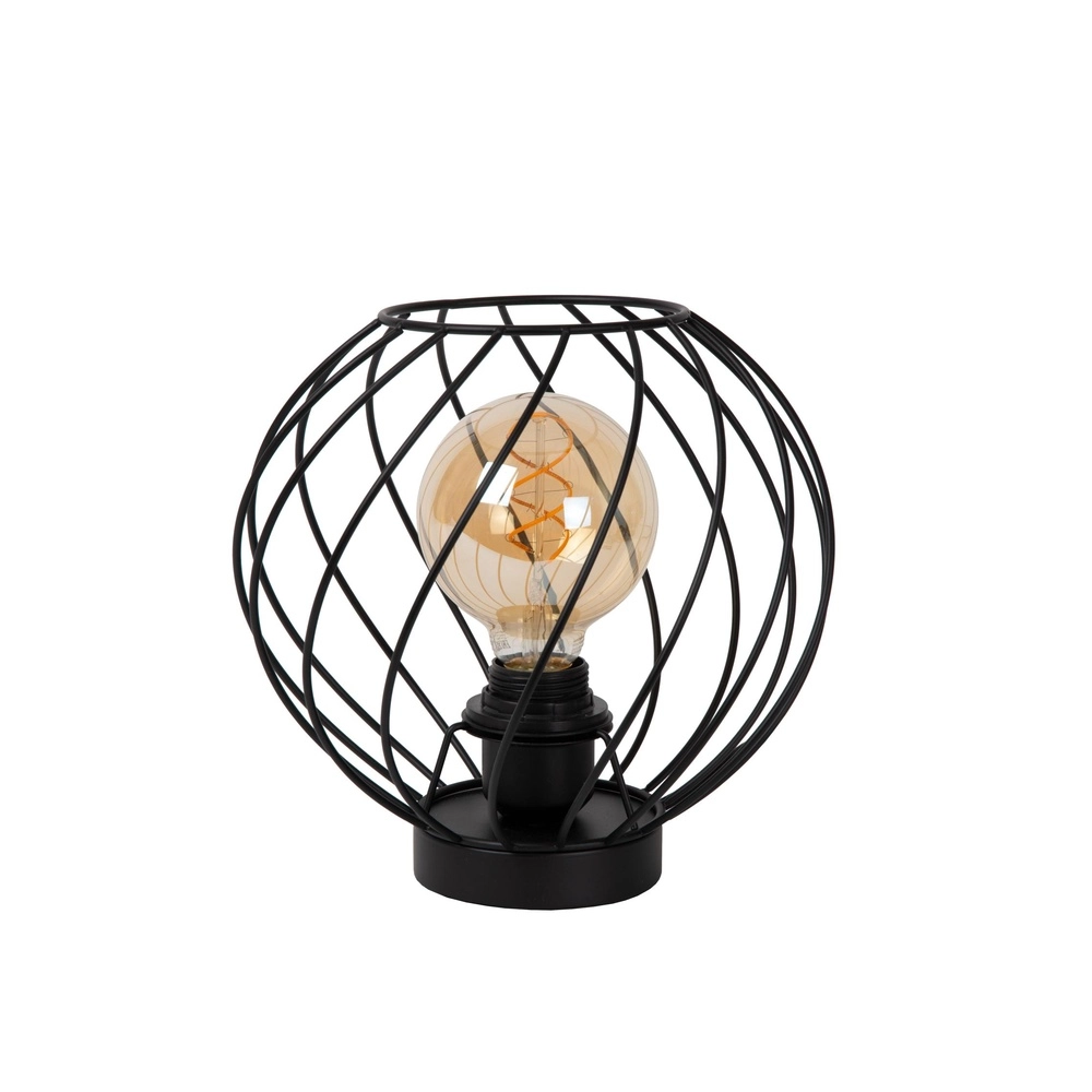 Tischlampe Danza Ø 25 cm schwarz