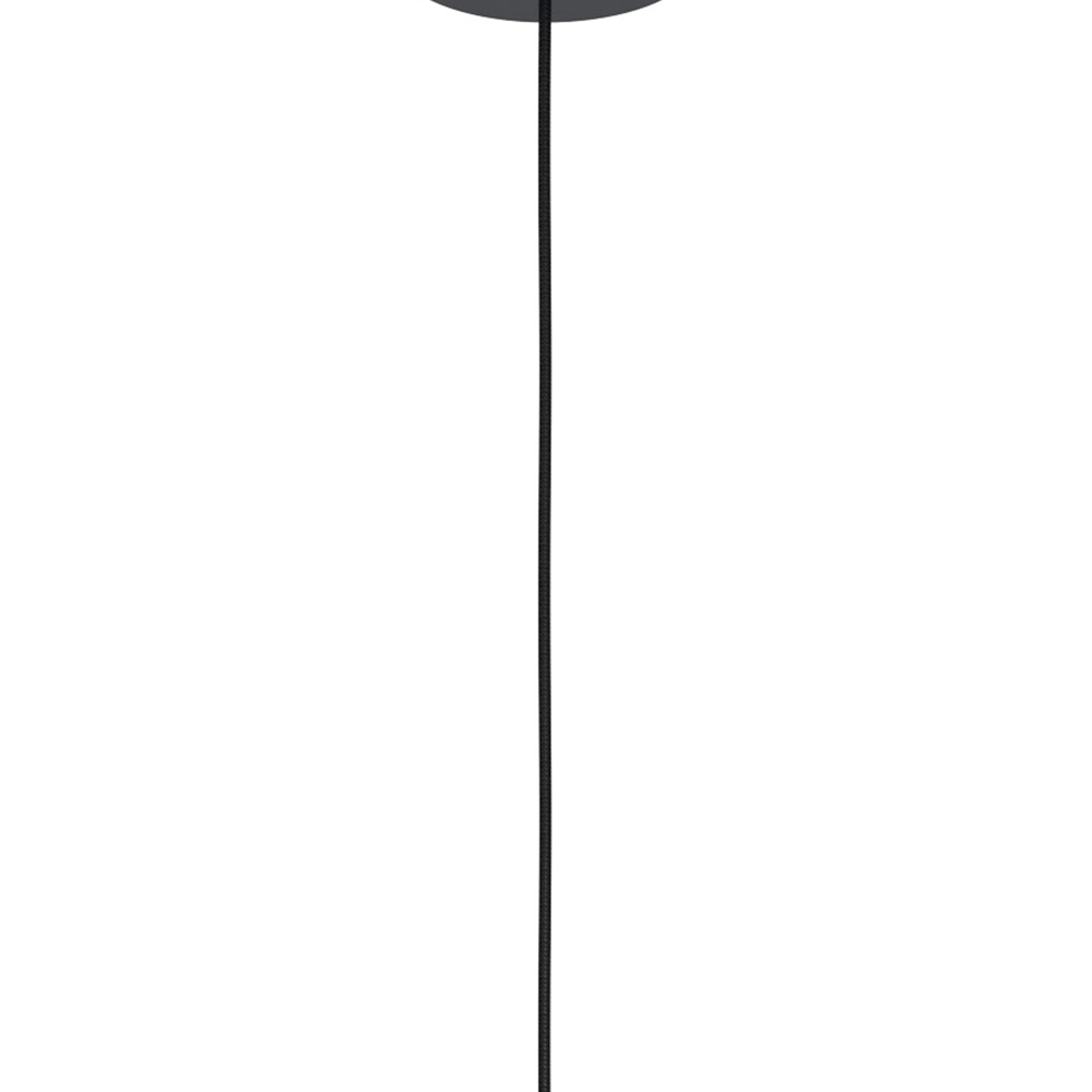 Schwarze Hängelampe Ebury Ø 38cm Eglo 9002759436216