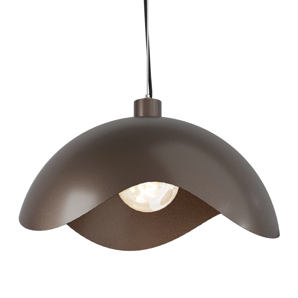 Design-Pendellampe Volta Ø50cm – wellig – Kakao Masterlight 8718121395494