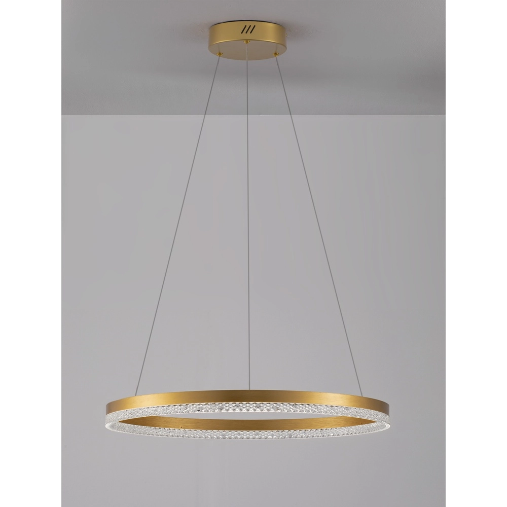 Pendelleuchte Adria gold Ø 60cm Lyora 5212017443793