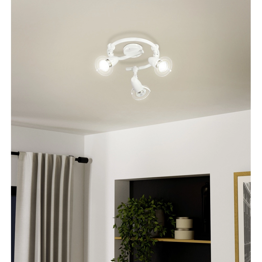 Oberflächenmontierter Spot Pocket 1 3-Licht-Weiß Eglo 9002759137144