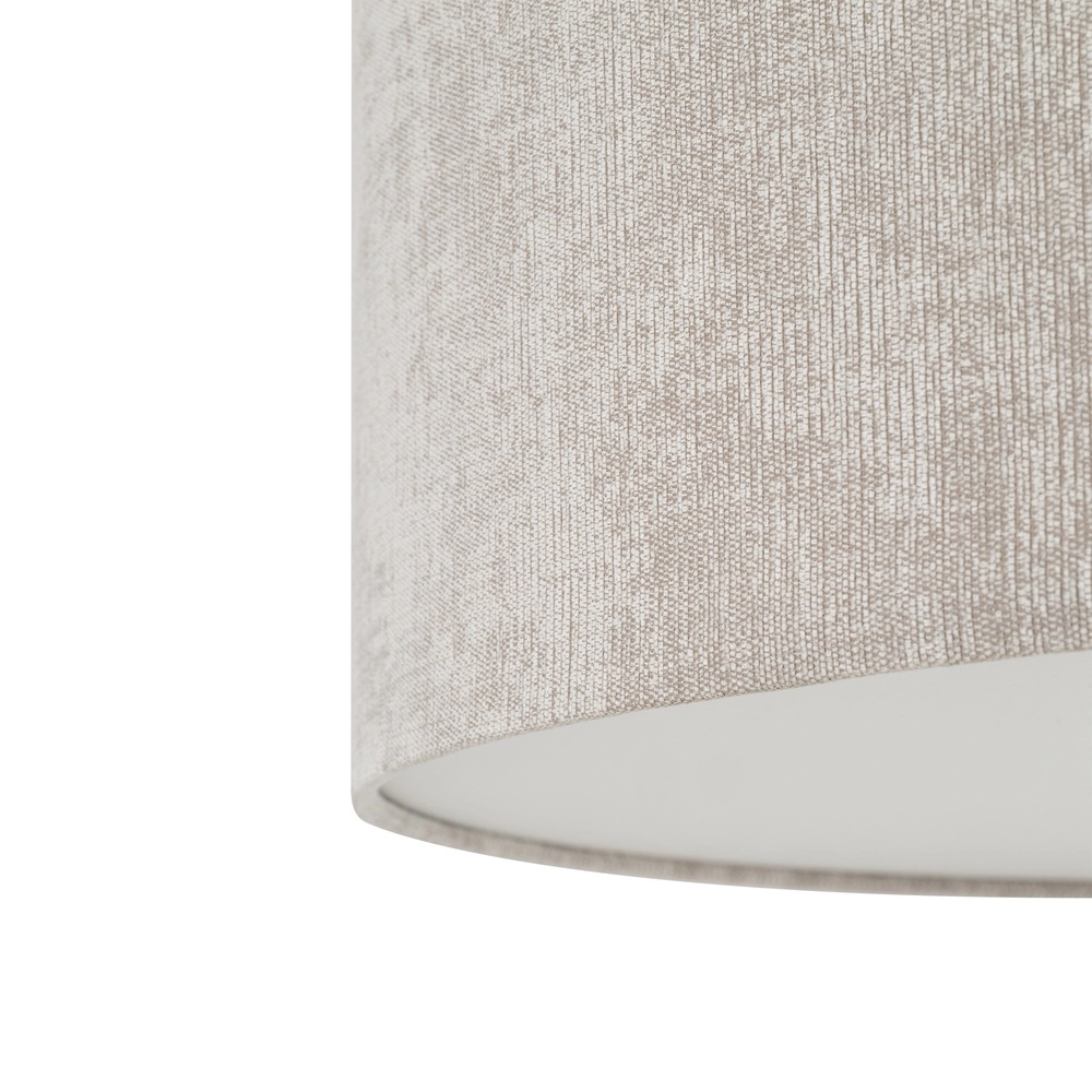 Pendellampe Cedro sandbraun Ø 50 cm Lyora 5903139116657