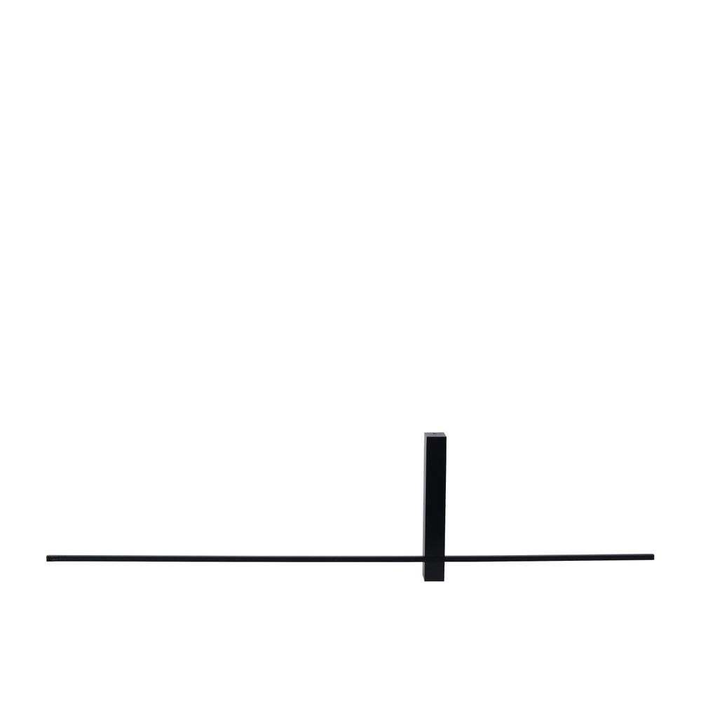Elegante Wandlampe Segin Schwarz 90 cm