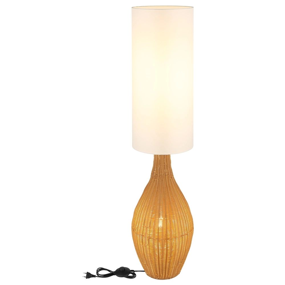Skandinavische Stehlampe Anko Rattan Globo 9007371507993