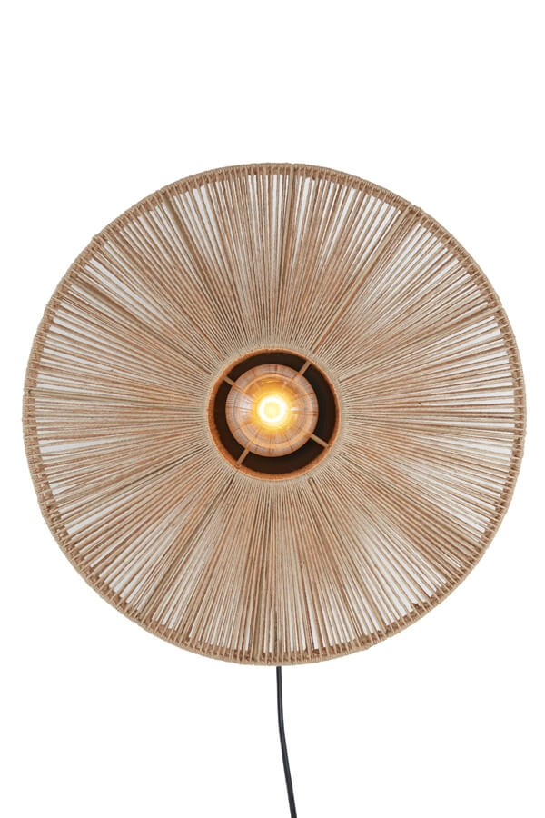Rattan-Wandleuchte Lyra Ø 43cm Light & Living 8717807681197