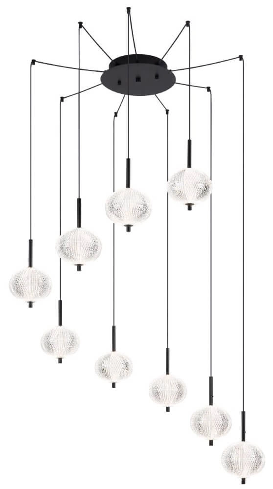 Einzigartige Hängelampe Ceps 9 Lichter