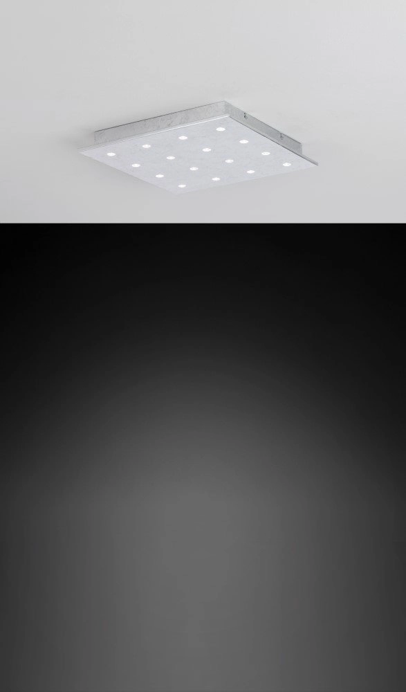 Designer-Deckenleuchte Vezeno 1 Silber 37cm Stars of Light 9002759390730