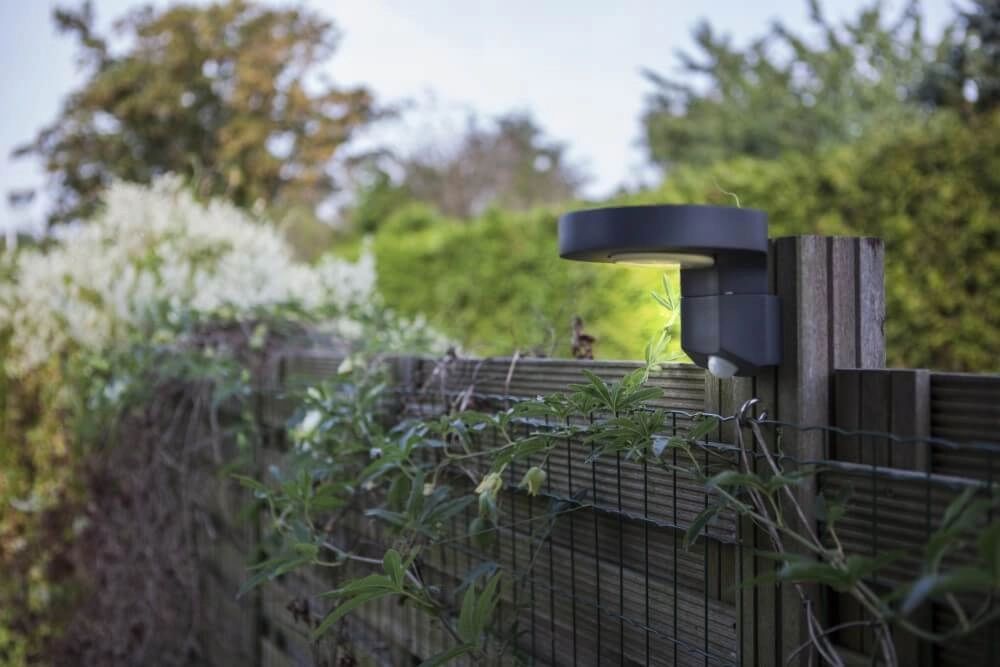 Solar wall lamp Diso anthracite Lutec 6939412044309