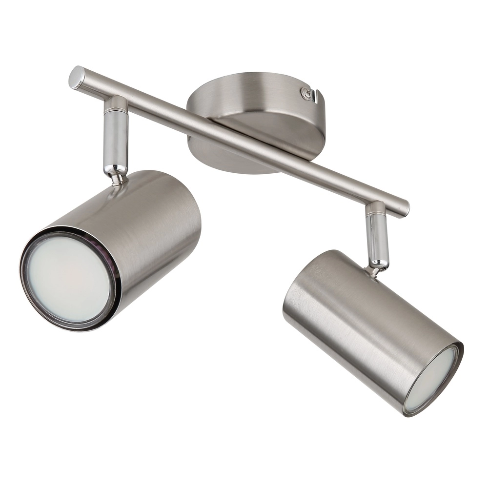 2-Licht Deckenlampe Allvi Nickel Globo 9007371457762