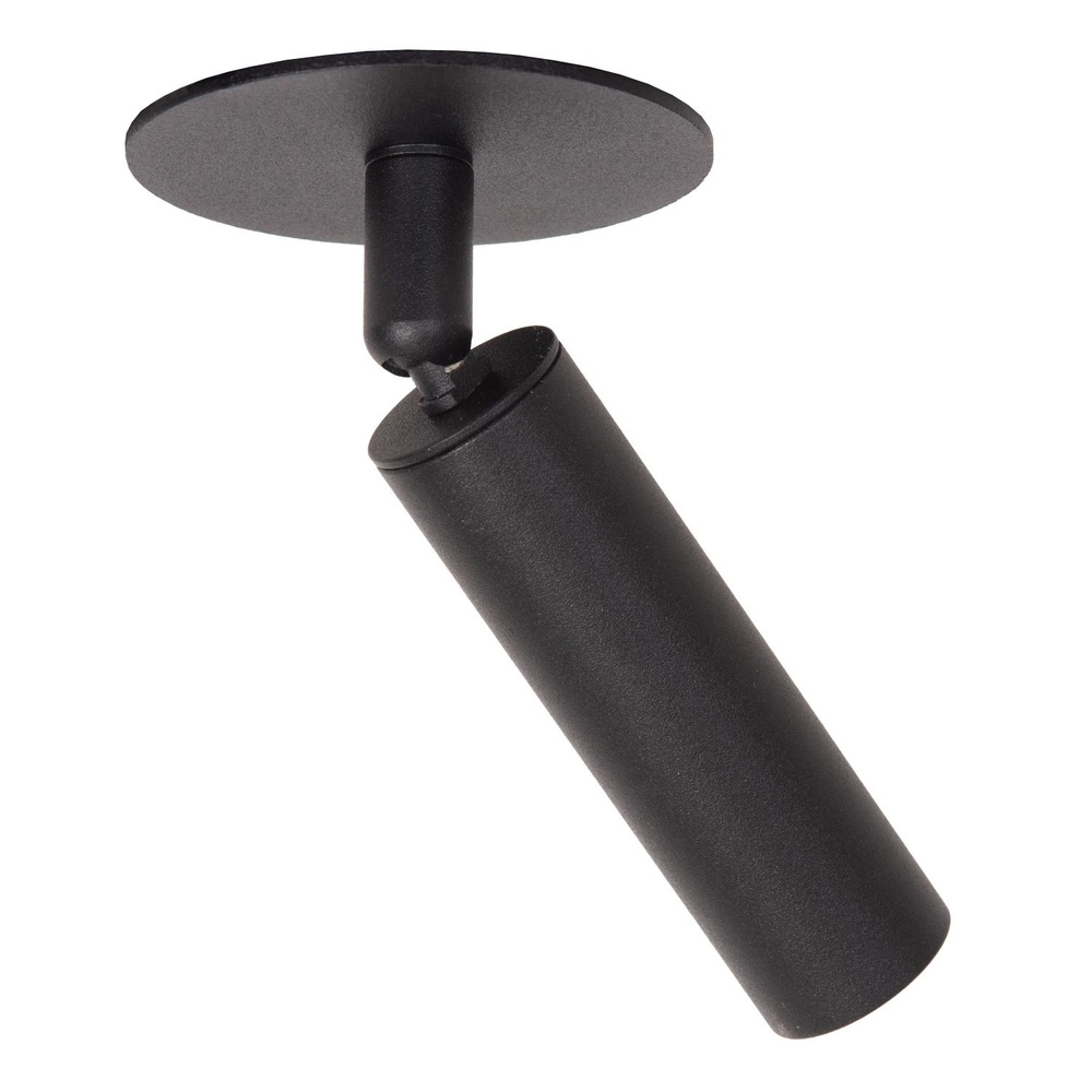 Deckenscheinwerfer Keoni Ø 8 cm schwarz Lucide 5411212094346
