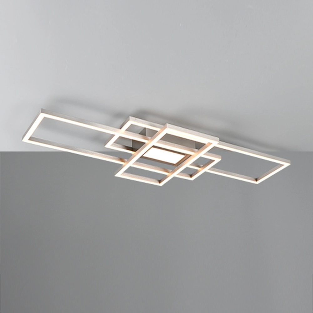 Moderne Deckenlampe Fresno Nickel Trio 4017807653717