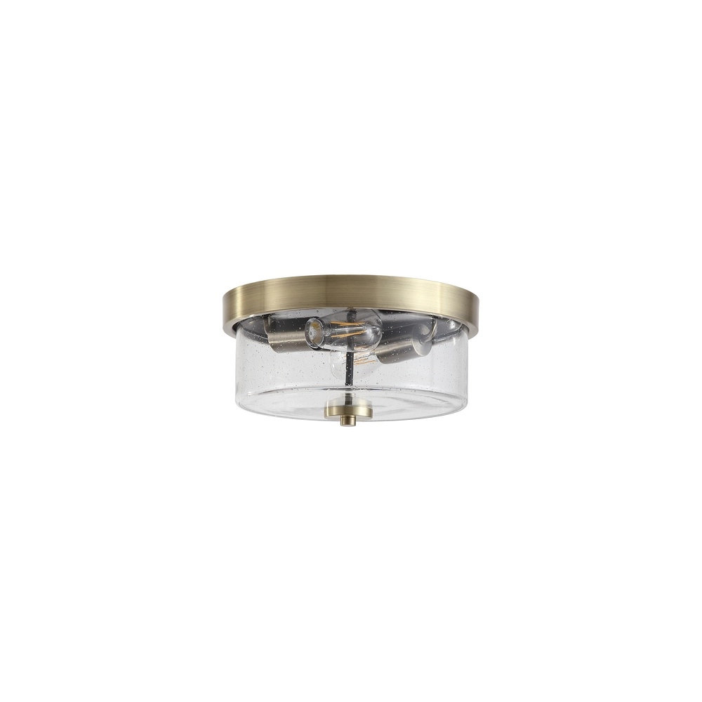 Deckenlampe Preston Antikes Messing Searchlight 5053423304892