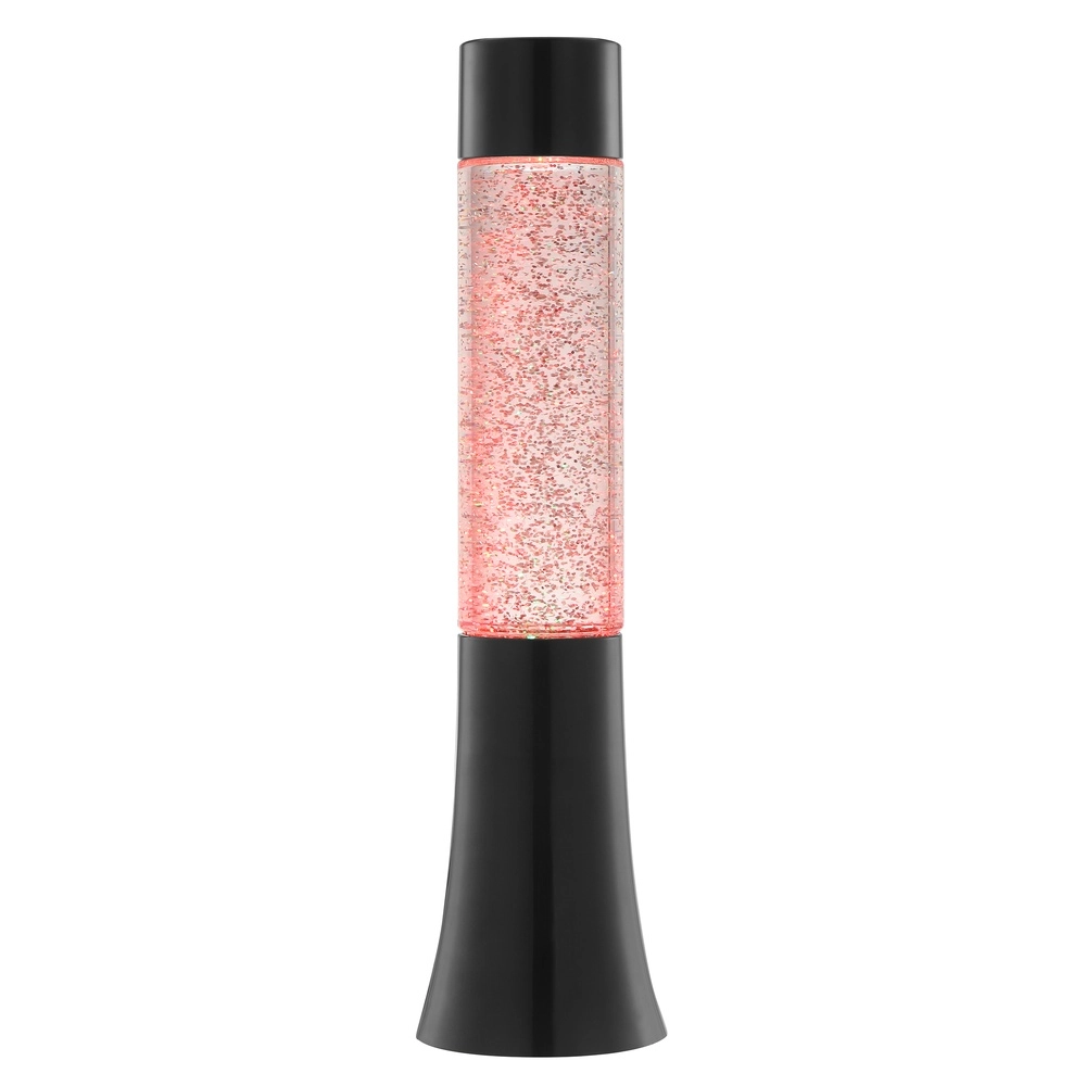 Lavalampe Glitter-Tower Schwarz Brilliant 4004353477454