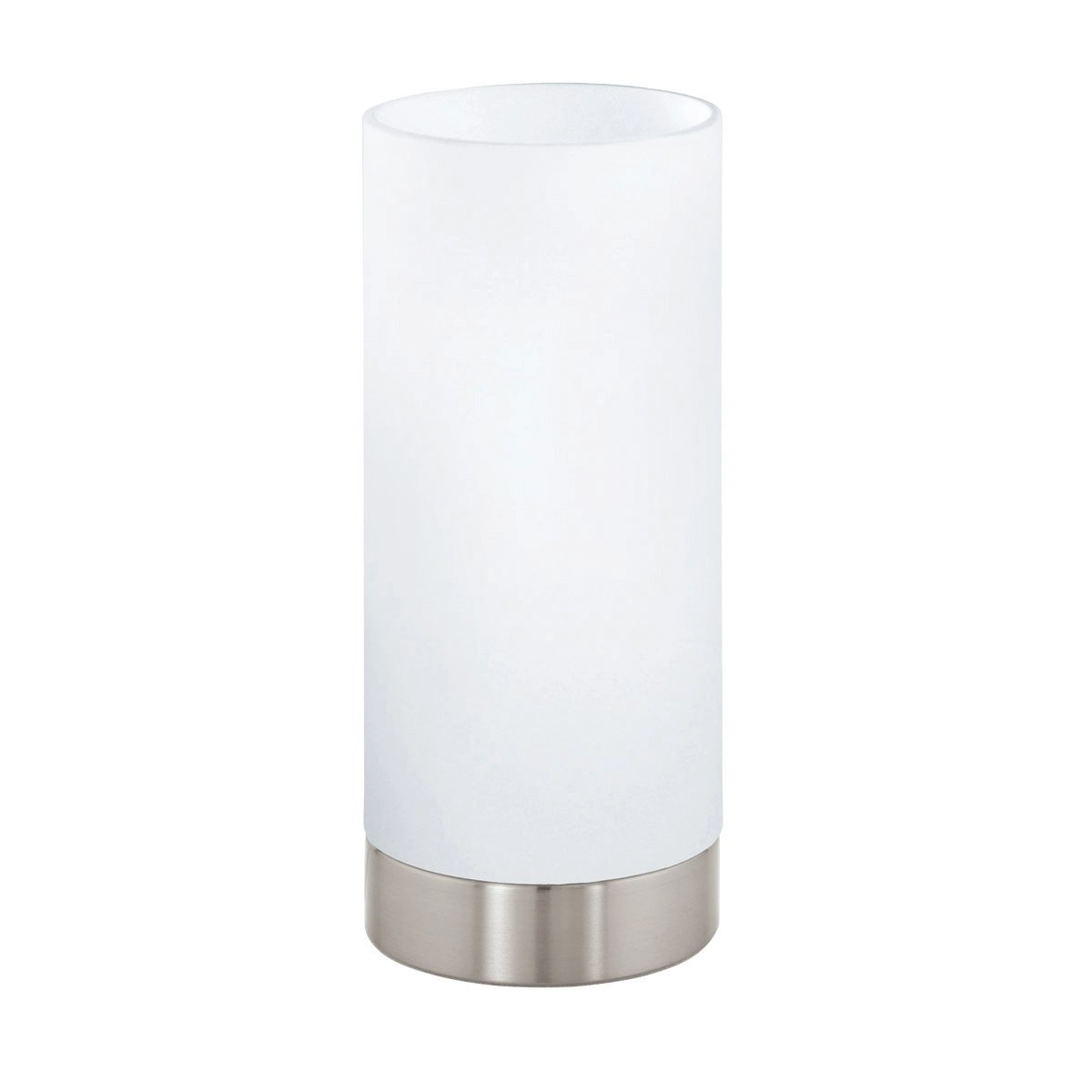 Tischlampe Damasco 1 21 cm Nickelmatte