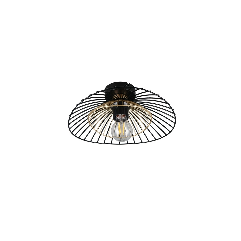 Deckenlampe Lauris Ø 30cm schwarz Trio 4017807678116