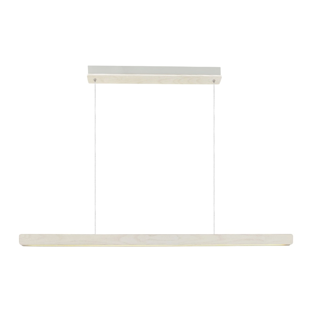 LED-Pendellicht mit Holzoptik Ilgas  Weiß Nordlux 5704924026966