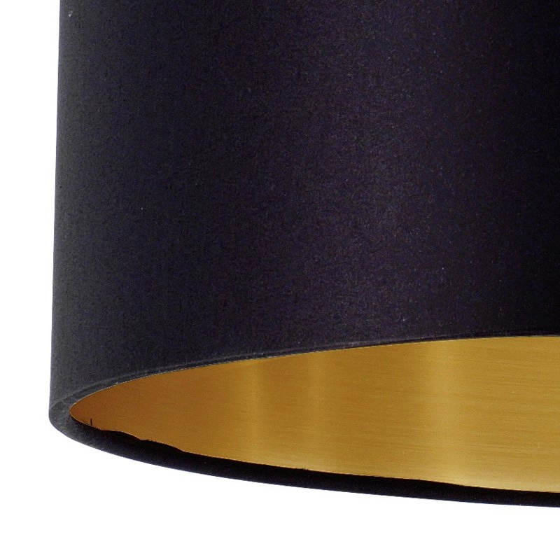 Pendelleuchte Maserlo 38 cm schwarz mit gold Eglo 9002759315993