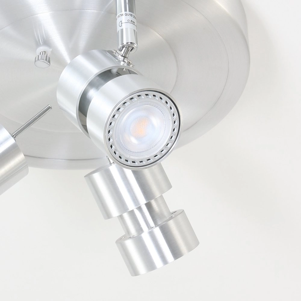 LED-Deckenstrahler Natasja Led 3-leichter grau Steinhauer 8712746112030