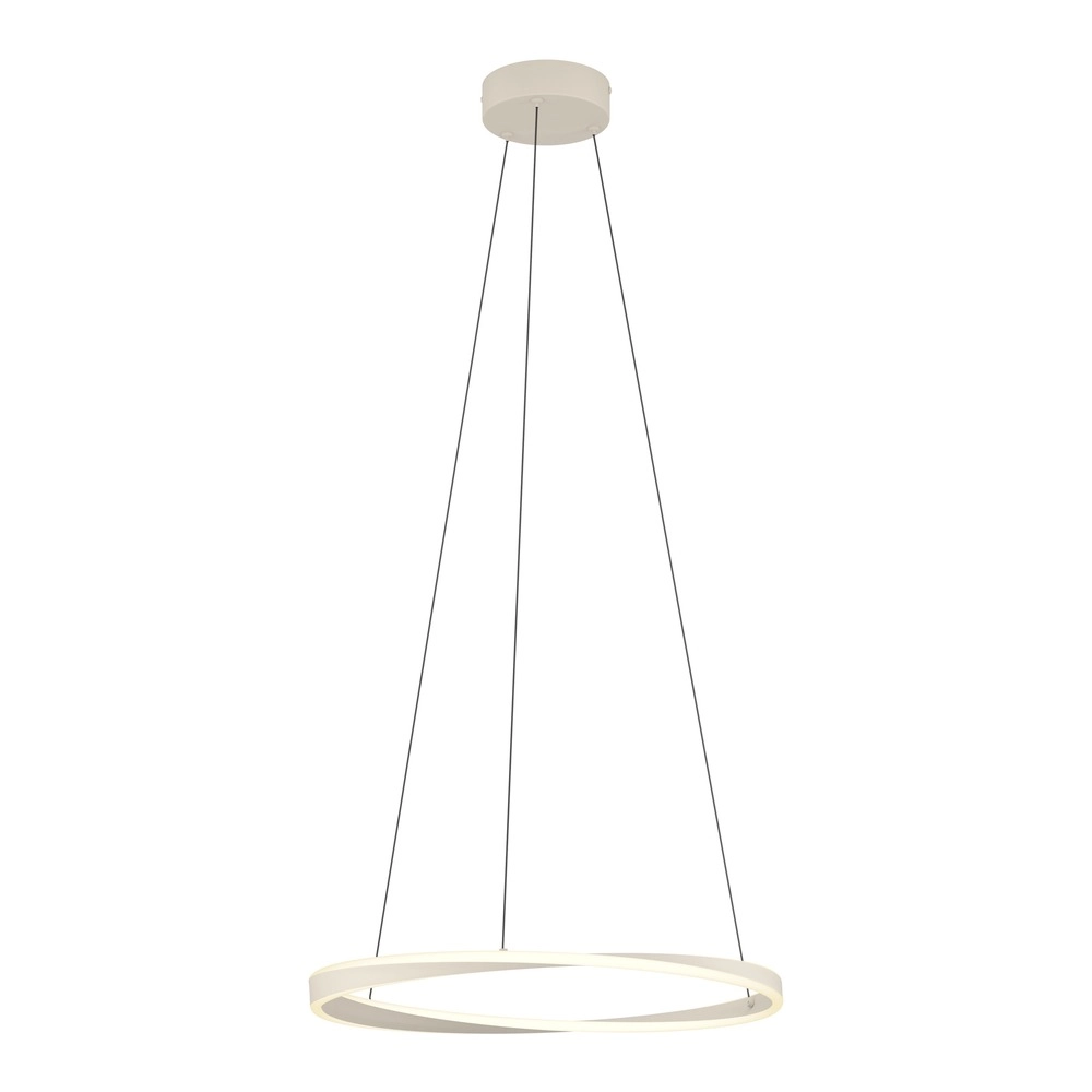 Design-Pendellampe Camerota sandbraun Ø 57 cm