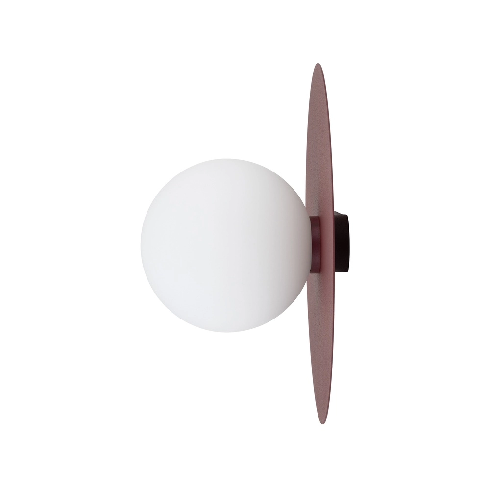 Wandlampe Saturn Burgunderrot Lyora 5903139124416