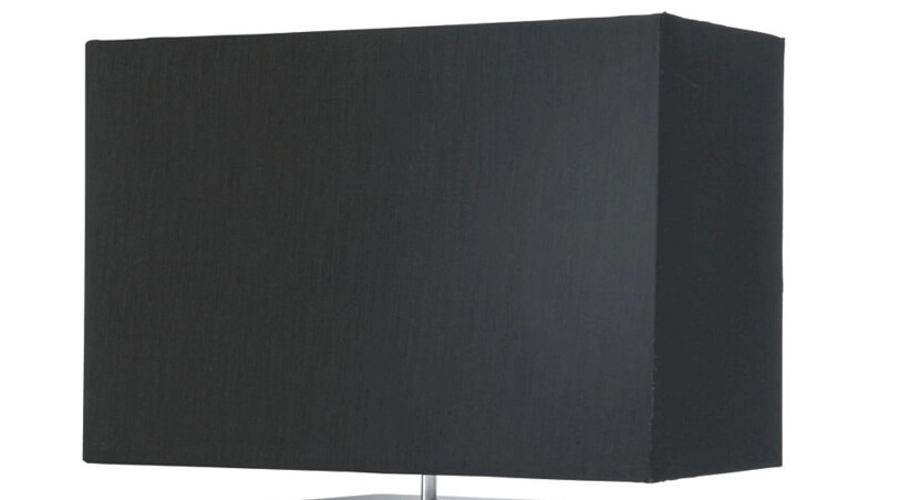 Schwarze Tischlampe Mirror Searchlight 5013874416667