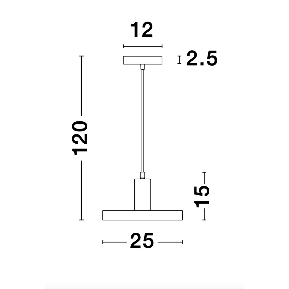 Design-Pendelleuchte Garni Single Schwarz Lyora 5212017420763