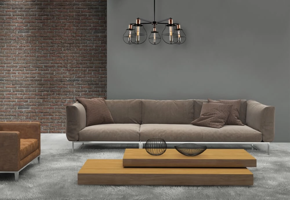 Hängelampe aus Draht Manufacture 5-Licht Lyora 5903139973892