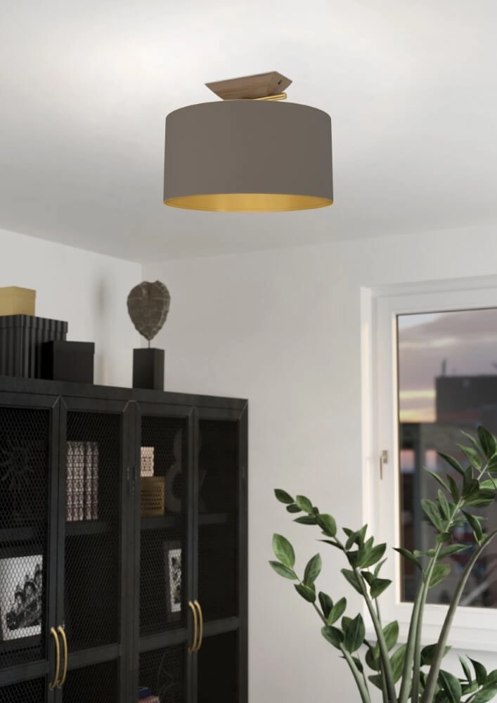 Design-Deckenleuchte Santandria Gold mit braunem Farbton Stars of Light 9008606274772