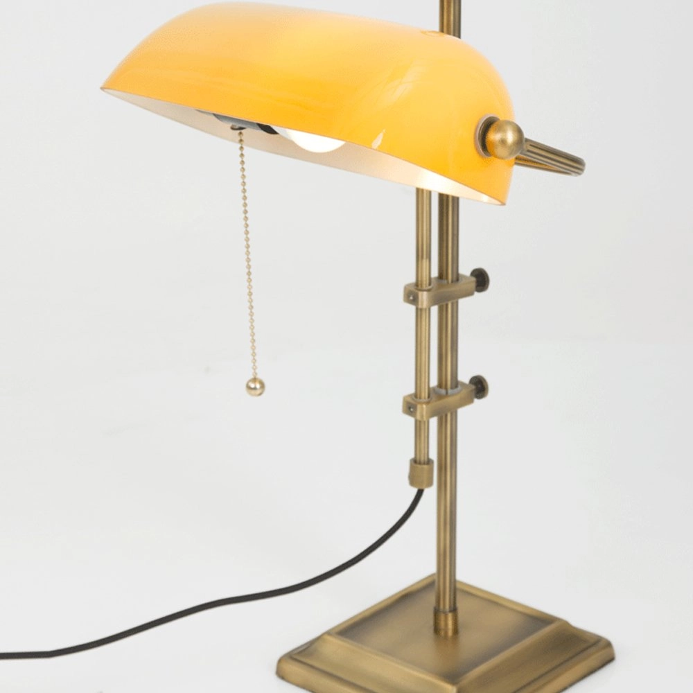 Bankierlampe Ancilla bronze Steinhauer 8712746104417