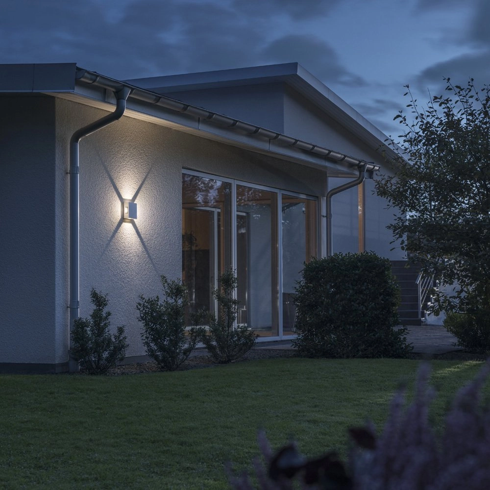 LED-Wandleuchte Cremona 4 Seiten weiß KonstSmide 7318307984255