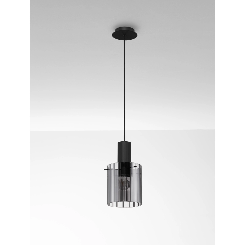 Design-Pendelleuchte Mirbi 1-flammig schwarz Lyora 5212017468420