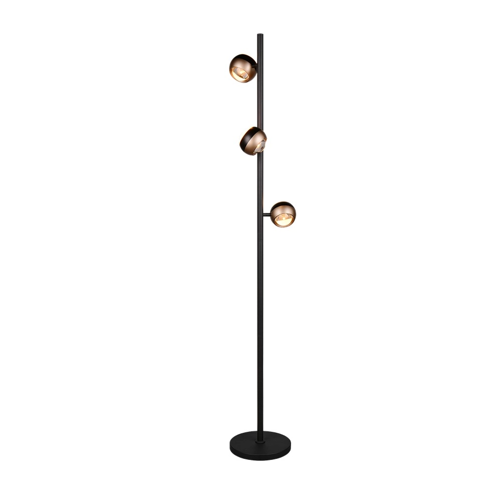 Design-Stehlampe Orbit Schwarz Trio 4017807619065