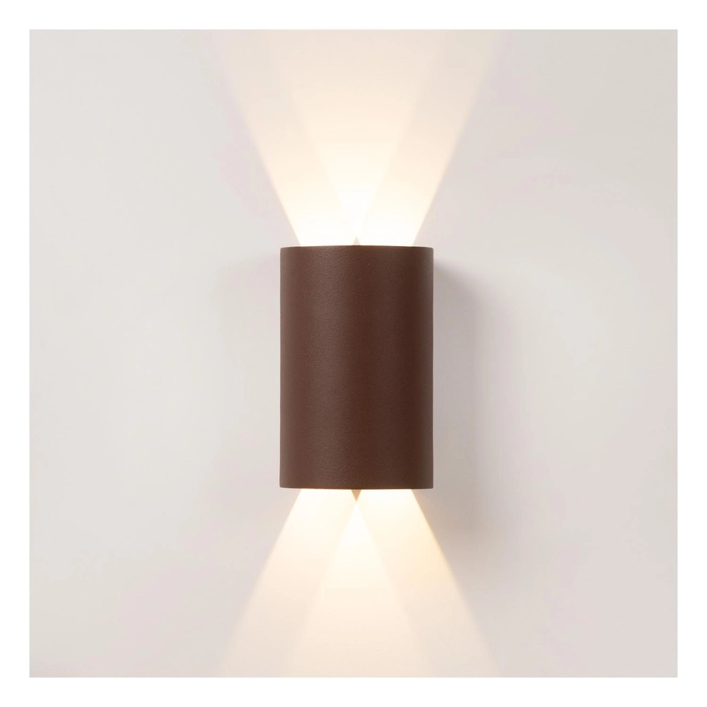 Design-Wandlampe York Rostbraun Lucide 5411212334145