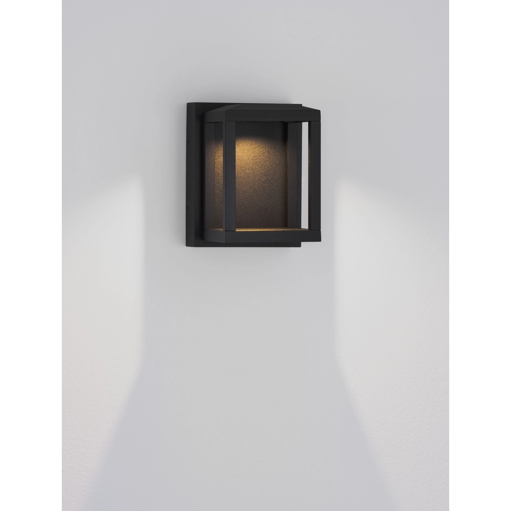 Schwarze Wandleuchte Prive ca. 13cm Lyora 5212017453136