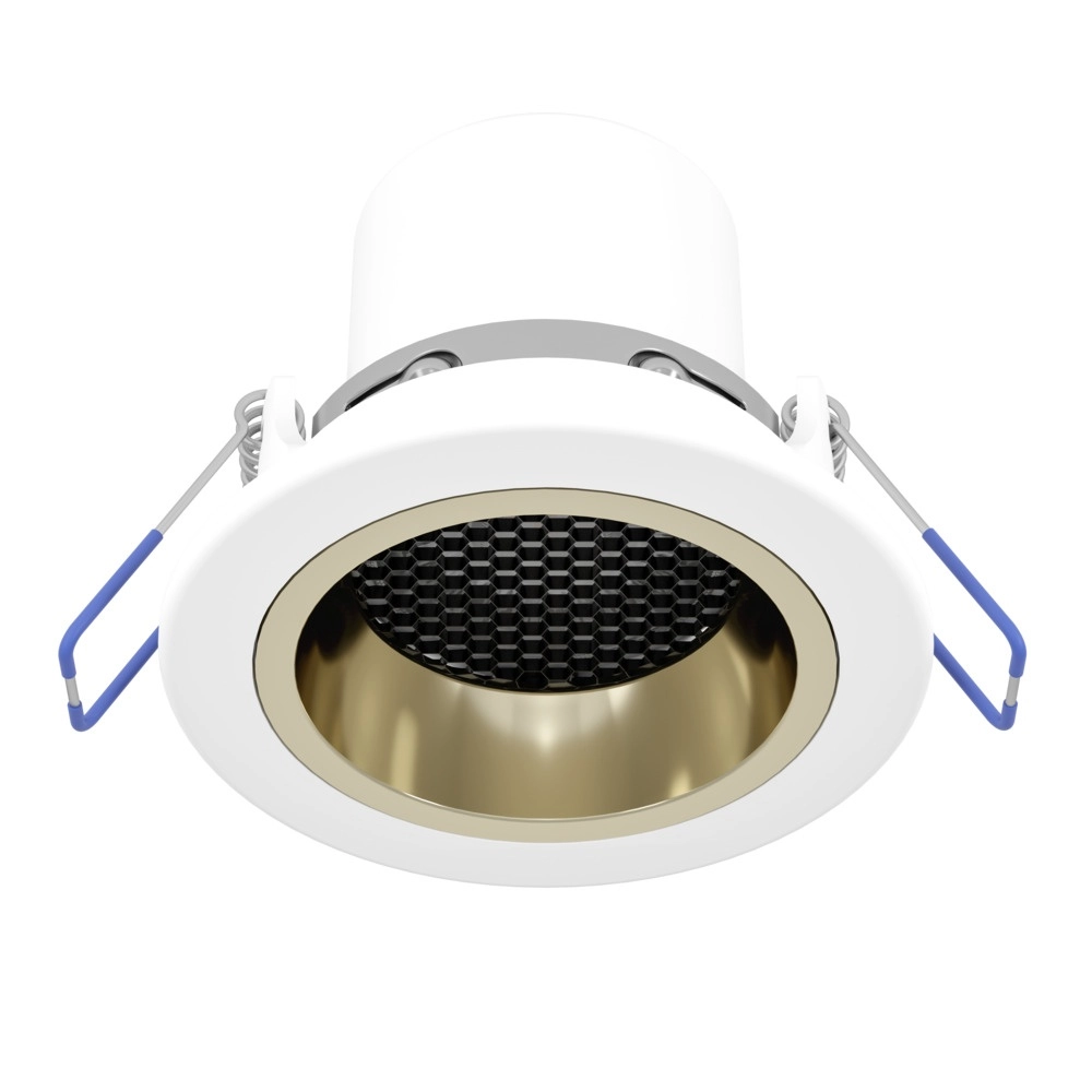 Einbaustrahler smart Yebra-Z Weiß mit Gold Eglo 9008606359042