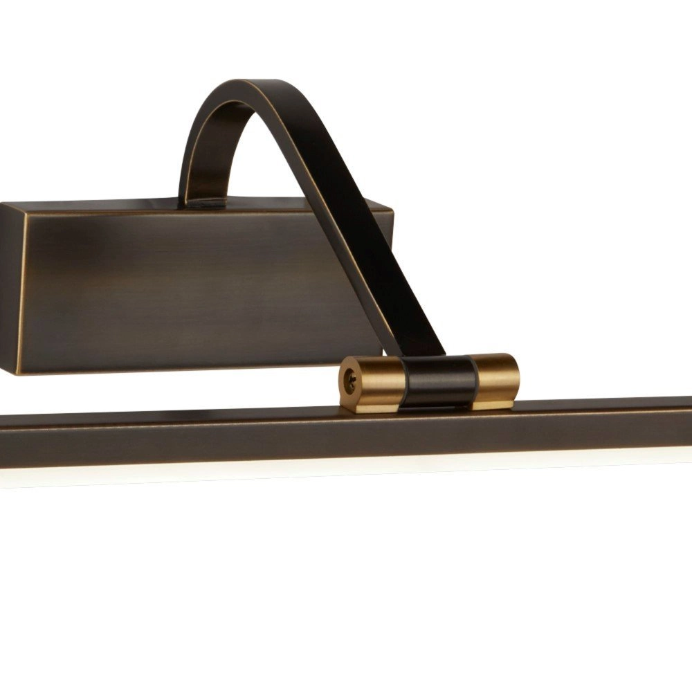 Bilderlampe Picture 51 cm schwarzes gold Searchlight 5053423137780