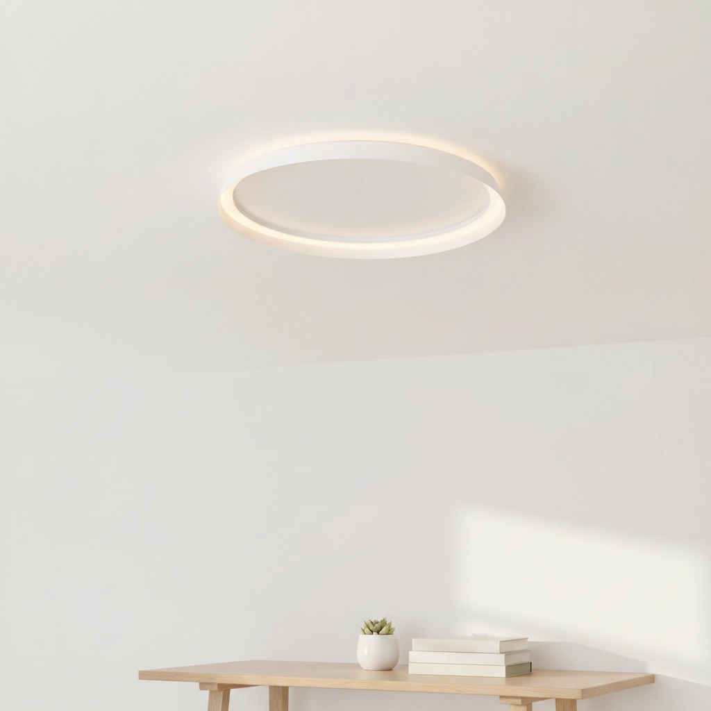 Design-Deckenleuchte Ormi Ø 60cm weiß