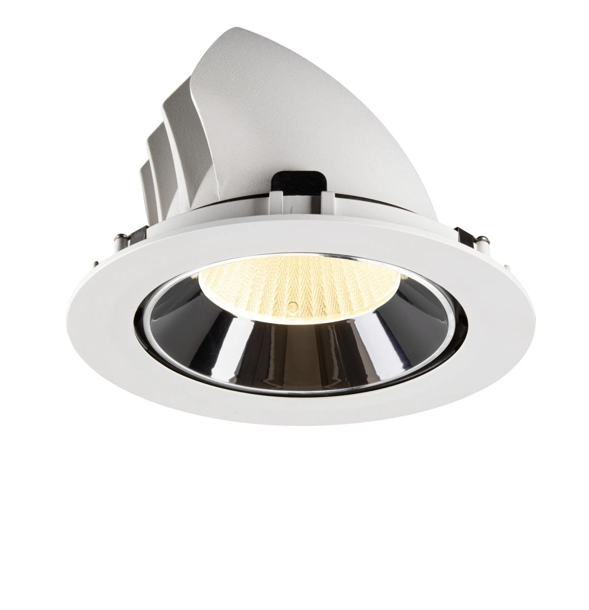Einbau-Strahler Numinos Gimble XL weiß/chrom 3000K - 40gr SLV 4024163308588